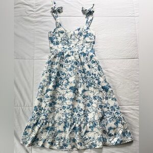 Steve Madden SOPHIA-ROSE DRESS IN FADED BLUE